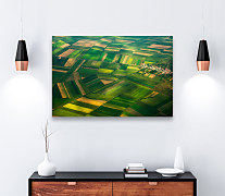 Obraz Pohľad na polia z výšky zs1275